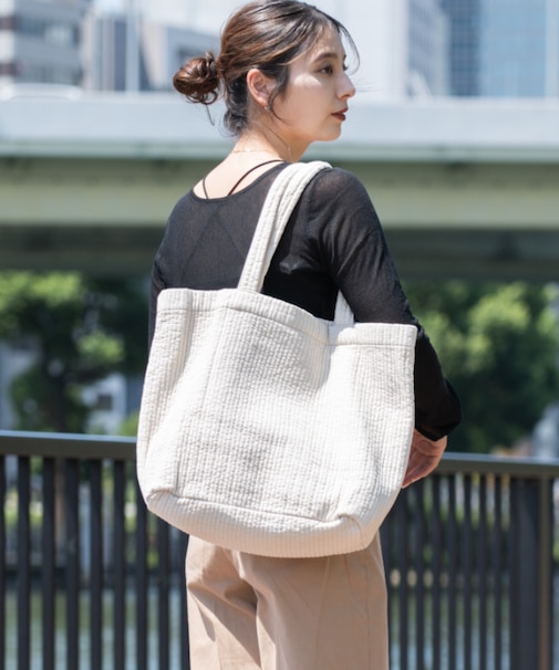 Rename ヌビ トートバッグ ヌビバッグ 肩掛けバッグ 丸洗いOK