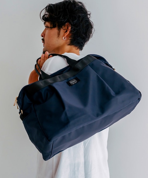 撥水 軽量 ナイロン 2WAY トラベル ボストン バッグ ショルダーバッグ