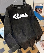 ジャンキープリント ピグメント 長袖 ロンT ロングスリーブTシャツ