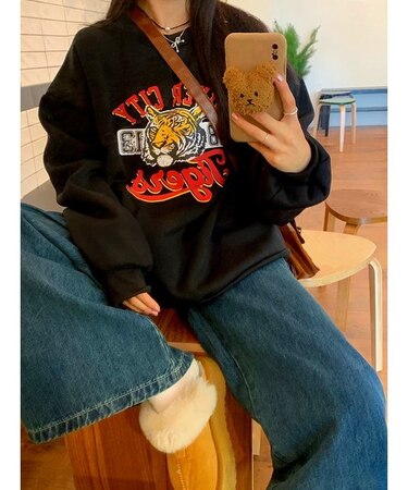 オリジナルプリントデザイン スウェット トレーナー