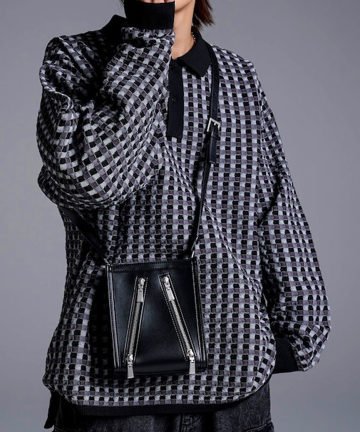 【犬飼京×DEVICE】killing metal parts 2way shoulder bag /キリング メタルパーツ 2way ショルダーバッグ