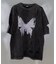 タイガー スカル 髑髏 プリントダメージ加工 韓国 古着風 ピグメント Tシャツ 半袖
