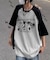 猫ミーム キャット Y2K ロゴ グラフィック ルーズ ラグラン Tシャツ
