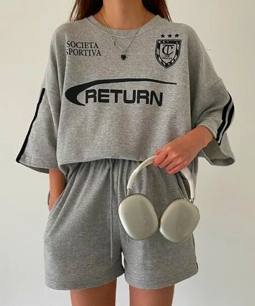 ユニフォームTシャツ トップス＆ショートパンツ 2点セット ルームウェア セットアップ ワンマイルウェア