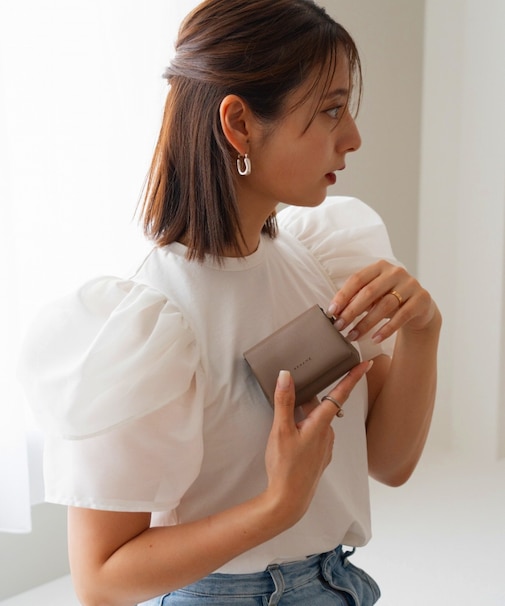 【お札を折らずに収納可能】Rename ミニ コンパクト 財布 ウォレット