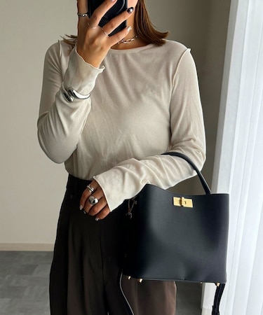 Rename ワンハンドル 2way トート ハンド ショルダーバッグ