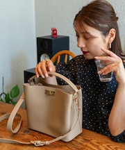 Rename ワンハンドル 2way トート ハンド ショルダーバッグ
