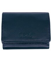 L.R.M フェイクレザー 合皮 コンパクト ウォレット 財布