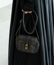 DEVICE ヴィンテージデザイン ヴァティカルベルト ショルダーバッグ