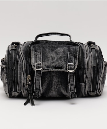 DEVICE デニム 4way ドラムバッグ ショルダーバッグ リュック