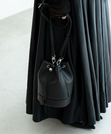 DEVICE ヴィンテージデザイン 巾着 ショルダーバッグ ハンドバッグ