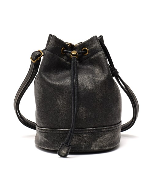 DEVICE ヴィンテージデザイン 巾着 ショルダーバッグ ハンドバッグ