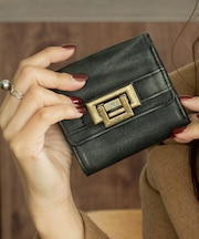 DEVICE ヴィンテージデザイン 三つ折り財布 ウォレット