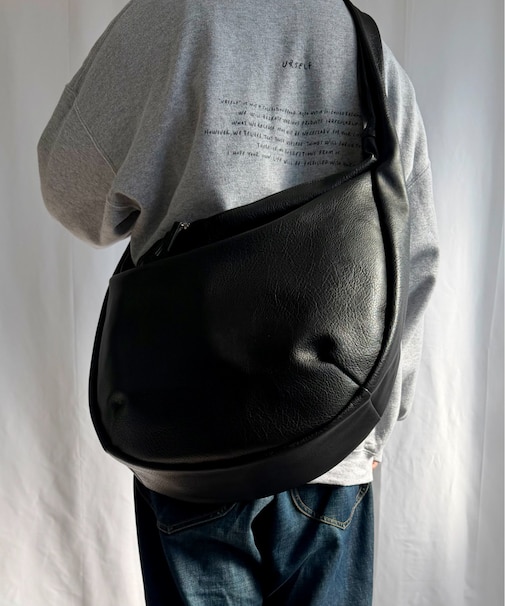 DEVICE PU レザー ビッグ ショルダーバッグ
