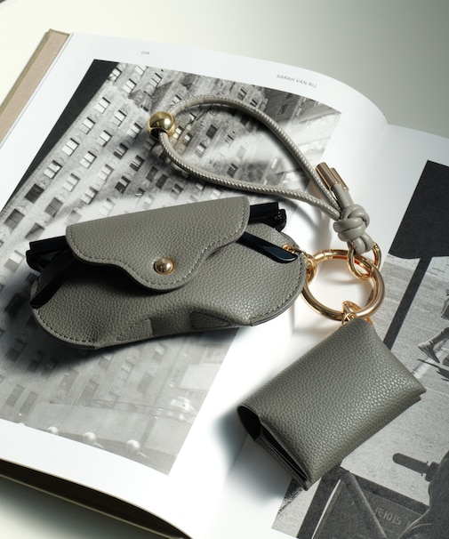 REAIMER(リエメ)ティッシュケース&メガネケース ストラップ 3点セット