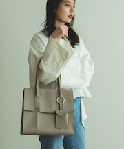 REAIMER【リエメ】フラップ トートバッグ ビジネス A4サイズ収納可