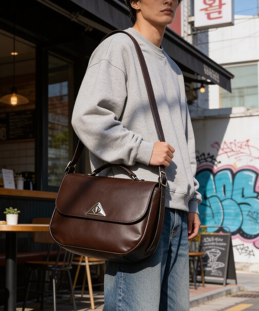 DEVICE ツイストロック メール ショルダーバッグ
