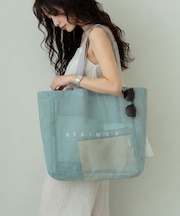【インフルエンサーさっぴさんコラボ】REAIMER(リエメ)エアリーメッシュ 2way BIG トートバッグ