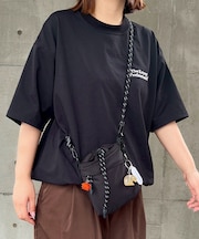 3WAY キーホルダー付き パラコード 巾着バッグ ミニショルダーバッグ スマホショルダー ネックポーチ