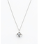K10WG ダイヤモンド ネックレス＜Wish upon a starカード＞