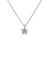 K18WG ダイヤモンド ネックレス＜Wish upon a starカード＞