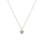 K10YG ダイヤモンド ネックレス＜Wish upon a starカード＞