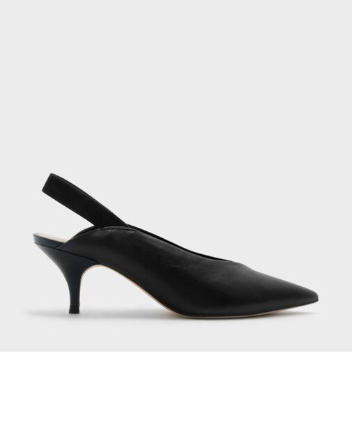 スリングバックブイパンプス / SLING BACK V PUMPS