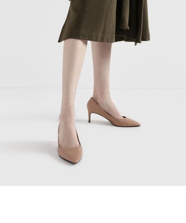 【再入荷】クラシックポインテッドトゥ パンプス / Classic Pointed Toe Pumps
