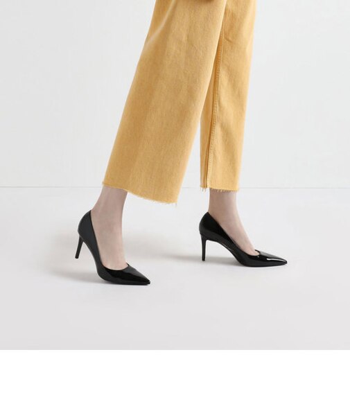 クラシックポインテッドトゥ パテントパンプス / Classic Pointed Toe Patent Pumps