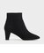 テクスチャードチャンキーヒール アンクルブーツ / Textured Chunky Heel Ankle Boots
