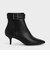 バックルキトゥンヒール ブーツ / Buckle Kitten Heel Boots