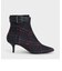 バックルキトゥンヒール ブーツ / Buckle Kitten Heel Boots