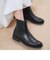 テクスチャードラウンドトゥ チェルシーブーツ / Textured Round Toe Chelsea Boots