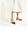 トラペーズヒール スリングバックパンプス / Trapeze Heel Slingback Pumps