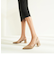 トラペーズヒール スリングバックパンプス / Trapeze Heel Slingback Pumps