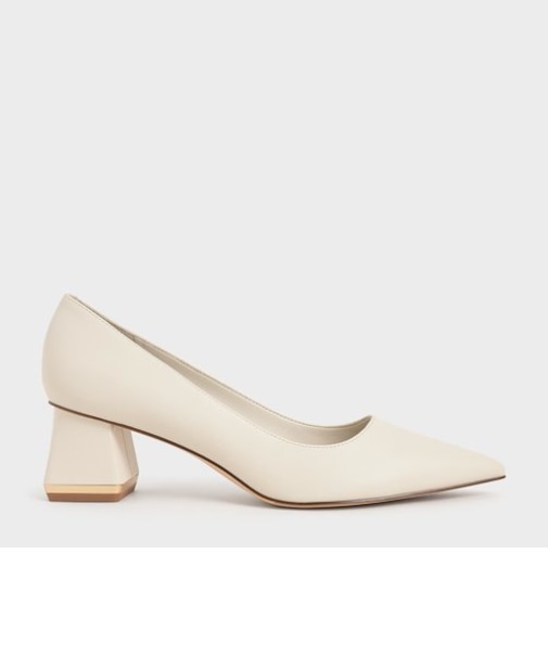 トラペーズヒールパンプス / Trapeze Heel Pumps