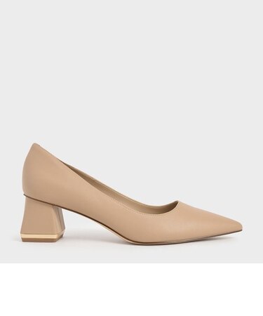 トラペーズヒールパンプス / Trapeze Heel Pumps