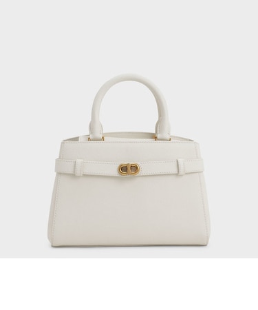 オブリエル メタリックアクセントベルトバッグ / Aubrielle Metallic-Accent Belted Bag