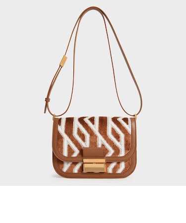 シャーロット ジャカードプリントバッグ / Charlot Jacquard Printed Bag