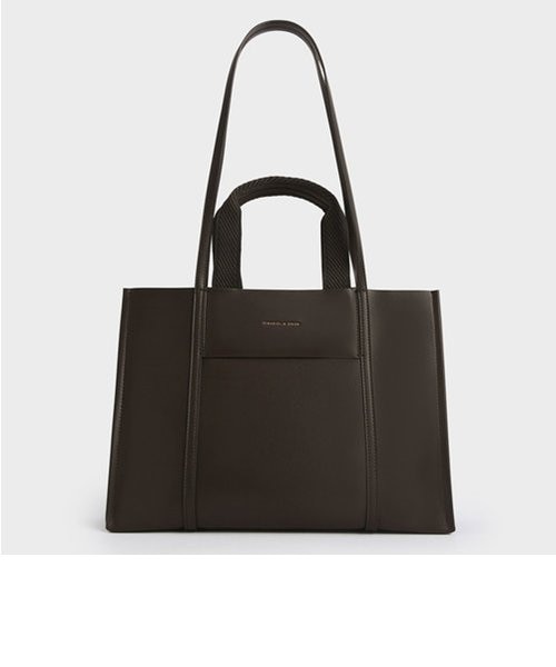 Shalia シャリア ラージダブルハンドルトートバッグ 【再入荷