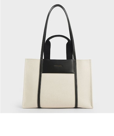 Shalia シャリア ラージダブルハンドルトートバッグ 【再入荷】
