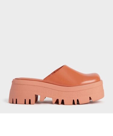 Rainier レーニア プラットフォームラウンドトゥミュール 