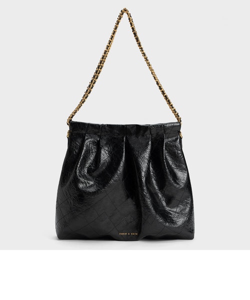 Duo ドゥオ ブレードチェーンハンドルホーボーバッグ Duo ドゥオ ブレードチェーンハンドルホーボーバッグ