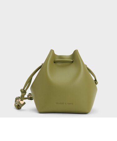 キューブ ノットバケットバッグ 