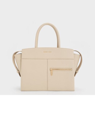 Anwen アンウェン トラペーズトップハンドルバッグ 