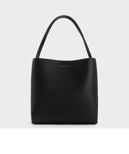 新品♥CHARLES & KEITH レイア トートバッグ Leia レイア トートバッグ ｜チャールズ＆キースの通販｜&mall（アンド