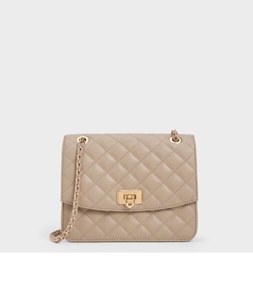 Cressida クレシダ キルトチェーンストラップバッグ 