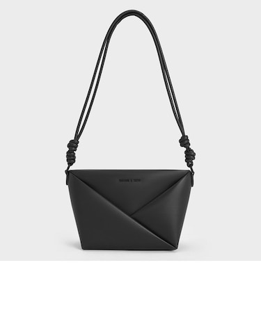 Midori ミドリ ジオメトリッククロスボディバッグ