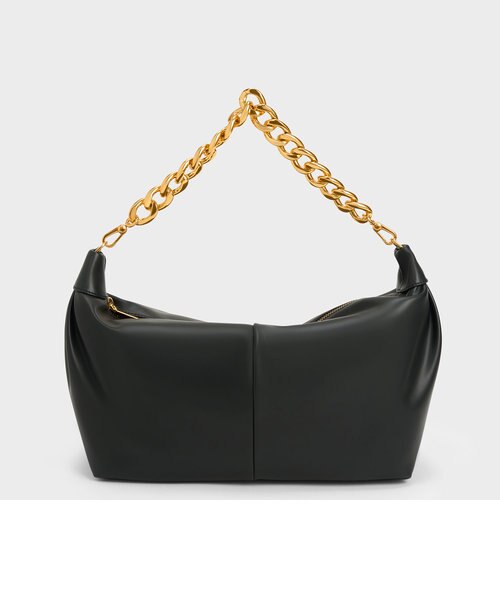Chloe 未使用 コレクションライン フリンジチェーン ホーボーバッグ Chloe 未使用 コレクションライン フリンジチェーン ホーボーバッグ