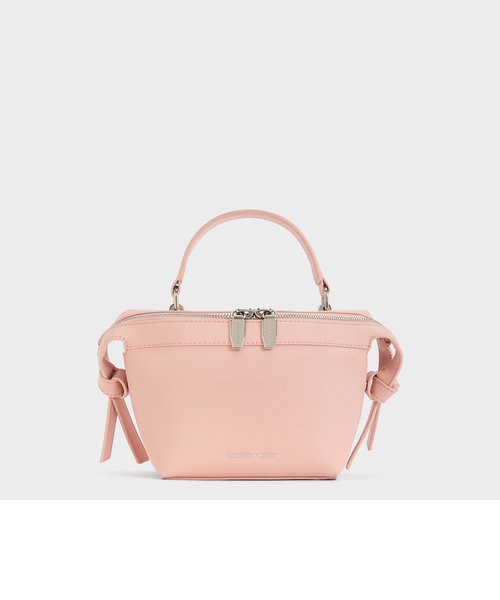 Charles & keith ベロアリボンドット シ ヨルダーバッグ新品未使用 Charles & keith ベロアリボンドット ショルダーバッグ - メルカリ